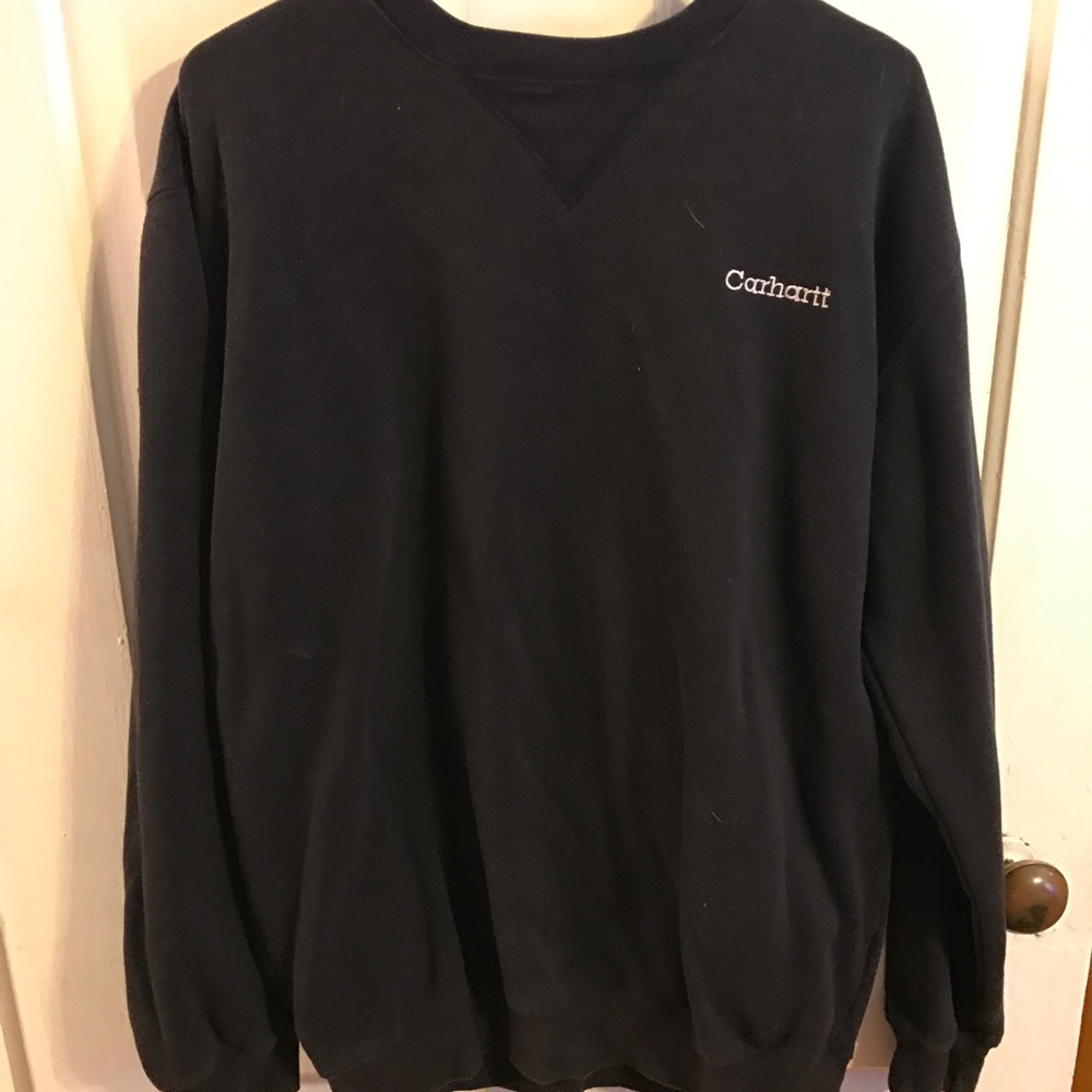 Carhartt black pullover sweater men's